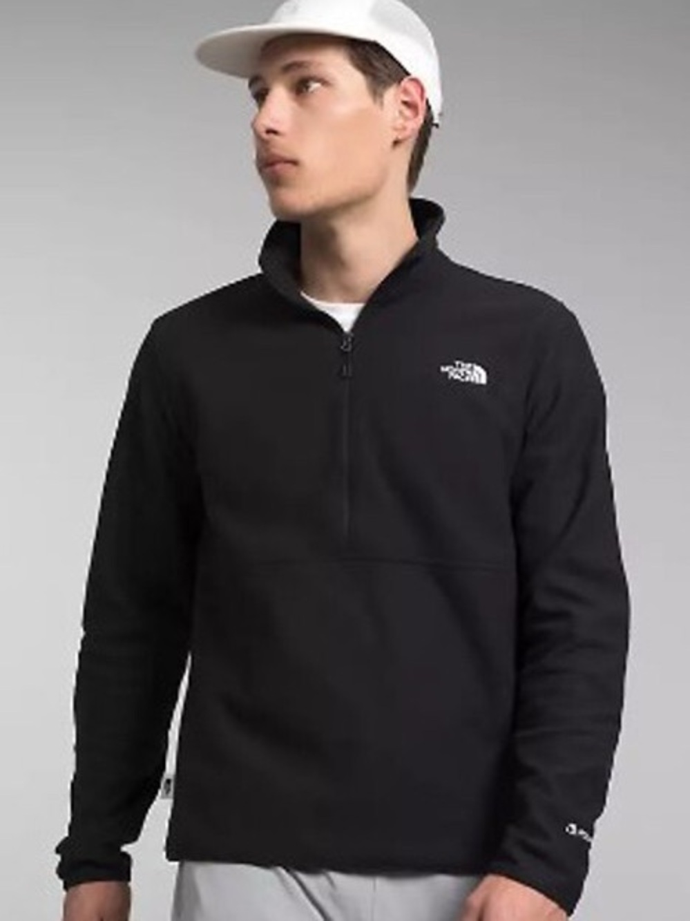 The North Face Black Quarter-Zip Polartec Fleece Pullover